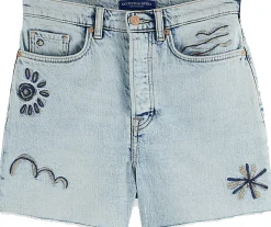 Short Blauw