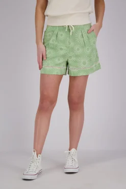 Short Broderie Groen