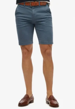 Short Chino Officer  Blauw