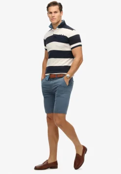 Short Chino Officer  Blauw
