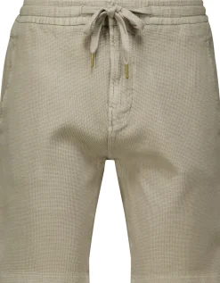 Short Chino Structure Grijs