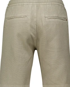 Short Chino Structure Grijs