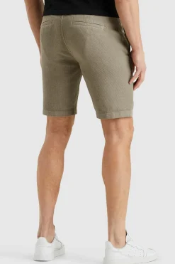 Short Chino Structure Grijs
