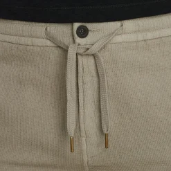 Short Chino Structure Grijs