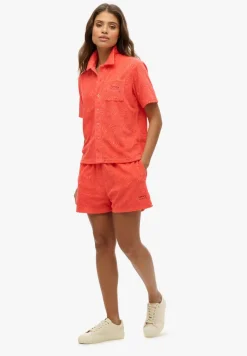 Short Country Club Towelling Oranje