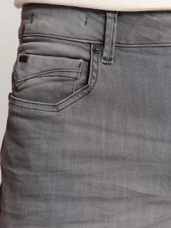 Short Denim Stretch Grijs