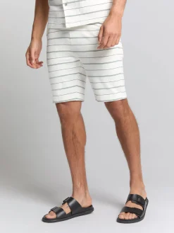 Short Jersey Stripes Wit
