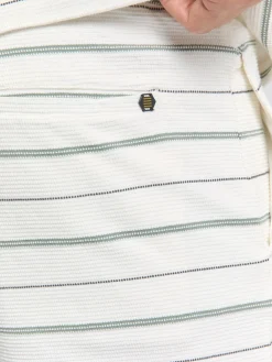 Short Jersey Stripes Wit