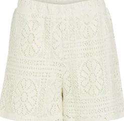 Short Merida Crochet Beige