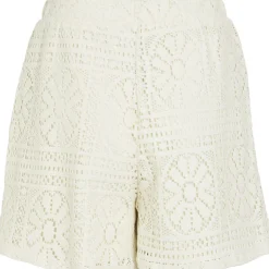Short Merida Crochet Beige