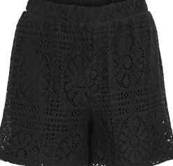 Short Merida Crochet Zwart