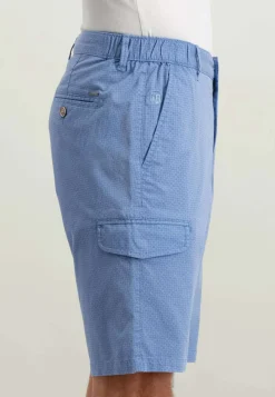 Short Printed Berm Blauw