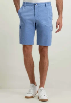 Short Printed Berm Blauw