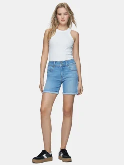 Short Rosina Blauw
