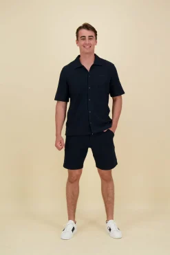 Short Woven Blauw