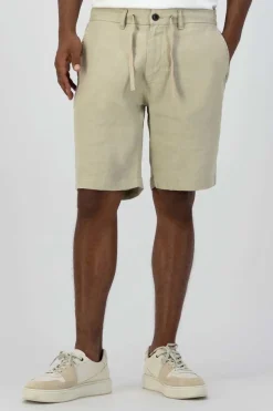 Shorts Linnen Bruin