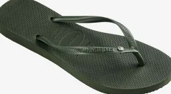 Slippers Crystal Groen