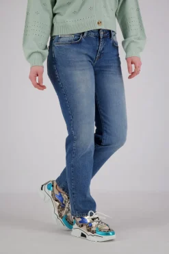 Sneakers Jupiter Leopard Blauw