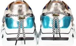 Sneakers Jupiter Leopard Blauw