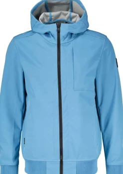 Softshell Jas Borstzak Blauw