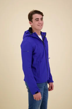 Softshell Trekkerjas Blauw
