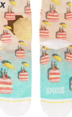 Sokken Kort Macaron Bamboo Multi