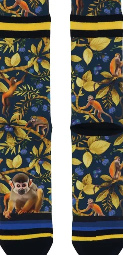 Sokken Monkey Blauw
