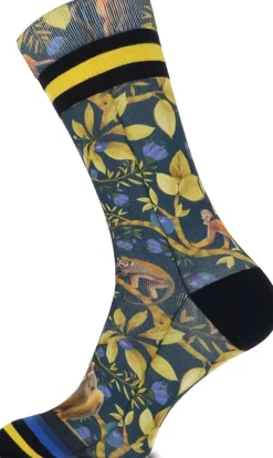 Sokken Monkey Blauw