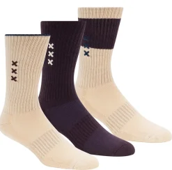 Sokken 3-Pack  Bruin