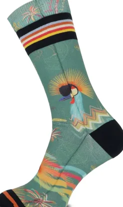 Sokken Sunset Sahara Groen
