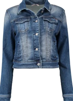 Spijkerjas Destin Blauw