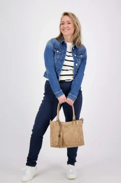 Spijkerjas Destin Blauw