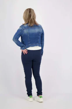 Spijkerjas Destin Blauw