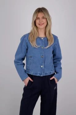 Spijkerjas Reba Blauw
