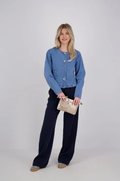 Spijkerjas Reba Blauw