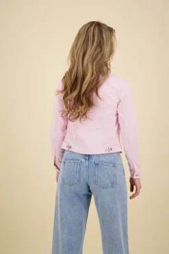 Spijkerjas Vivian Roze