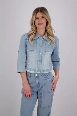 Spijkerjas Zaza Blauw