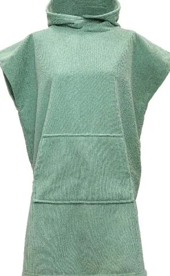 Strandponcho Groen