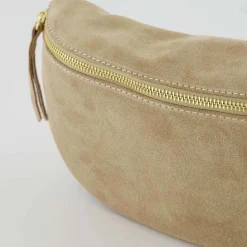 Suede Tas Beige