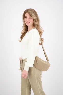 Suede Tas Beige