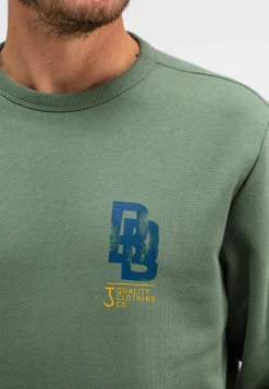 Sweater BB Crew  Groen