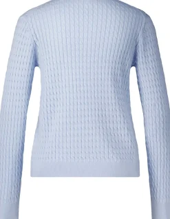 Sweater Co Cable  Blauw