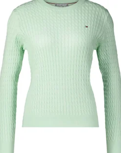 Sweater Co Cable  Groen