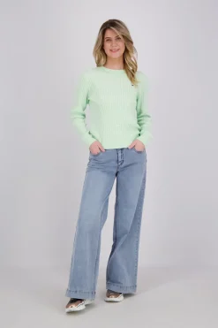 Sweater Co Cable  Groen