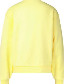 Sweater Contrast Flag Geel