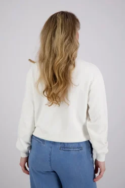 Sweater Contrast Flag Wit