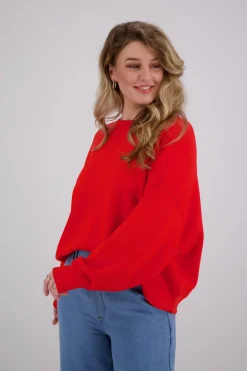 Sweater Dalvina Ima Q Rood