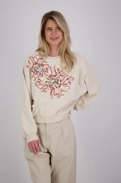Sweater Embellished Wit