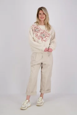 Sweater Embellished Wit