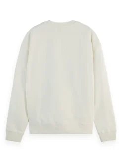 Sweater Embroidered Artwork Wit